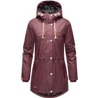 Wasserdichte Regenjacke mit Kapuze für Damen