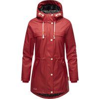Wasserdichte Regenjacke mit Kapuze für Damen
