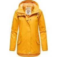 Wasserdichte Regenjacke mit Kapuze und Teddyfutter