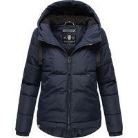 Gesteppte Pufferjacke mit Kapuze