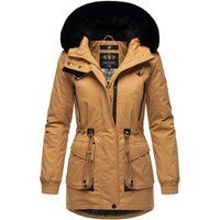 Warmer Damen Winterparka mit Kunstfell