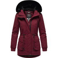 Warmer Damen Winterparka mit Kunstfell