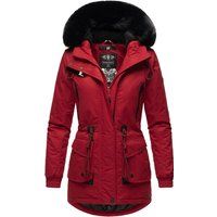Warmer Damen Winterparka mit Kunstfell