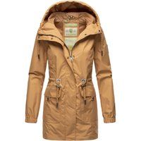 Leichte Übergangs-Parkajacke mit Kapuze