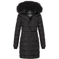 Damen Langer Gesteppter Wintermantel