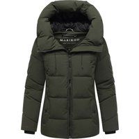 Gesteppte Damen Winterjacke mit Kapuze