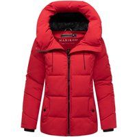 Gesteppte Damen Winterjacke mit Kapuze