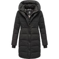 Warme Damen Winter Steppjacke mit Kapuze