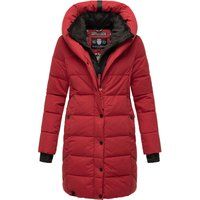 Warme Damen Winter Steppjacke mit Kapuze
