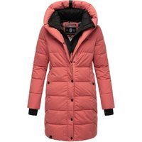 Warme Damen Winter Steppjacke mit Kapuze