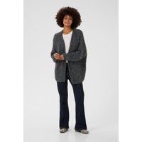 Oversize Strickjacke mit offener Vorderseite