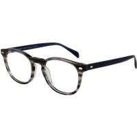 Runde Vollrandbrille aus Acetat
