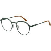 Runde Metallbrille mit Vollrand