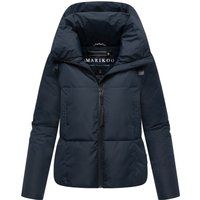 Gesteppte Pufferjacke mit hohem Kragen