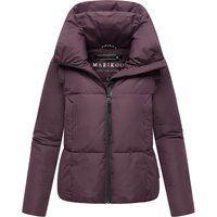 Gesteppte Pufferjacke mit hohem Kragen