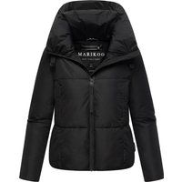 Gesteppte Pufferjacke mit hohem Kragen