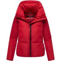 Gesteppte Pufferjacke mit hohem Kragen