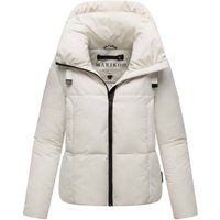 Gesteppte Pufferjacke mit hohem Kragen
