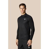 Castore Adapt 1/4 Zip Top Polyester Herren Schwarz Sport-T-Shirts