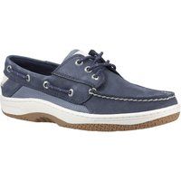Sperry Billfish 3-Augen-Leder-Herrenbootsschuhe in Marineblau
