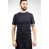 Caterpillar Essentials Kurzarm Baumwollhemd für Herren Blau