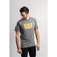Caterpillar Markenzeichen Logo Baumwolle Herren Grau