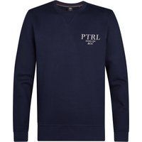 Klassisches Baumwoll-Sweatshirt mit Rundhalsausschnitt