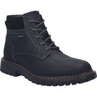 Herren-Leder-Stiefelette mit Schnürsenkeln