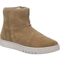 Stiefelette aus Wildleder mit Reißverschluss