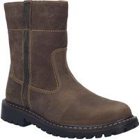Herren Lederstiefel, mittelhoher Schaft