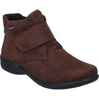 Bequeme Wildleder-Stiefelette mit Riemen