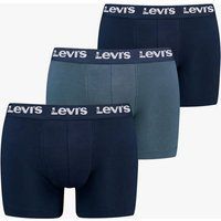 Levi's Repeat Logo Herren 3er-Pack Shorts Navy Kombi