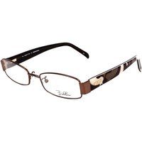 Ep21362 Brille Braune Rechteckige Fassung