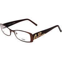 Fendi Sonnenbrille Braunes Leopardenmuster