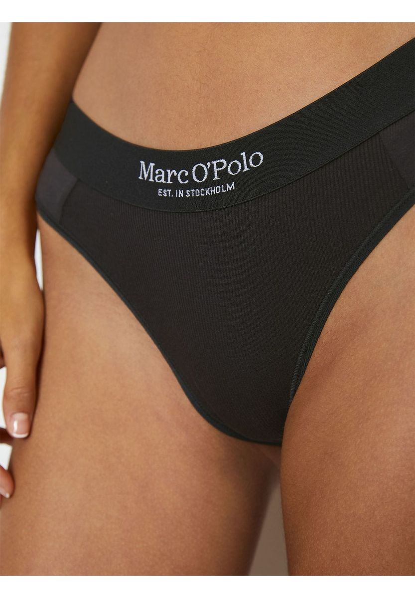 Ikonische gerippte Baumwollslips im Doppelpack