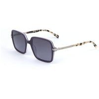 Quadratische Sonnenbrille mit Farbverlauf-Gläsern