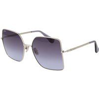 Sonnenbrille mit silbernem Rahmen