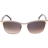 Goldfarbene braune Farbverlauf Sonnenbrille