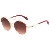 Runde Sonnenbrille mit Metallrahmen