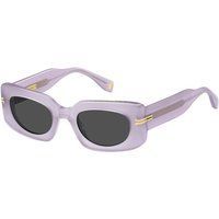 Ovale Sonnenbrille Lila Rahmen MJ1075S