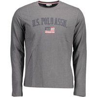Herren Langarm Grafik T-Shirt