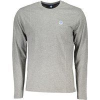 Klassisches Langarmshirt mit Rundhalsausschnitt