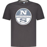 Klassisches T-Shirt mit Rundhalsausschnitt und Grafik