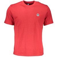 Lässiges Rundhals Kurzarm T-Shirt