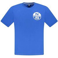 Lässiges Rundhals Kurzarm T-Shirt