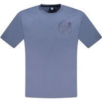 Lässiges Rundhals Kurzarm T-Shirt