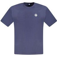 Lässiges Rundhals Kurzarm T-Shirt