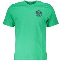 Lässiges Rundhals Kurzarm T-Shirt