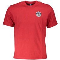 Lässiges Rundhals Kurzarm T-Shirt