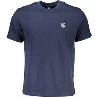Lässiges Rundhals Kurzarm T-Shirt